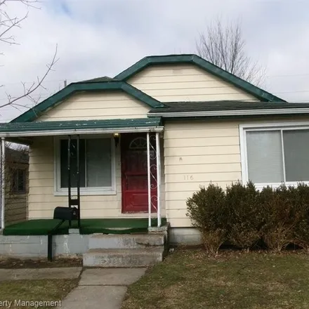 Rent this 3 bed house on 120 West Brooklyn Avenue in Pontiac, MI 48340