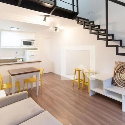 Rent this 1 bed apartment on Rua Marques de Inhambuque 12 in Indianópolis, São Paulo - SP