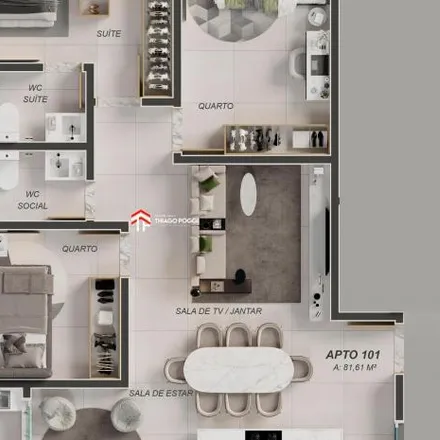 Buy this 3 bed apartment on Rua Alcebíades da Cunha in Bancários, João Pessoa - PB