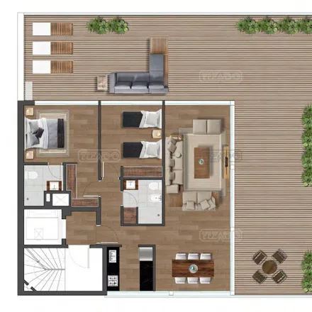 Buy this 1 bed apartment on Avenida Sarmiento 2548 in 11311 Montevideo, Uruguay