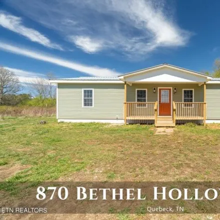 Buy this 3 bed house on 838 Bethel Hollow Road in White County, TN 38579