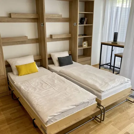 Rent this 1 bed apartment on Loko Vltavín in Kouteckého, 170 04 Prague