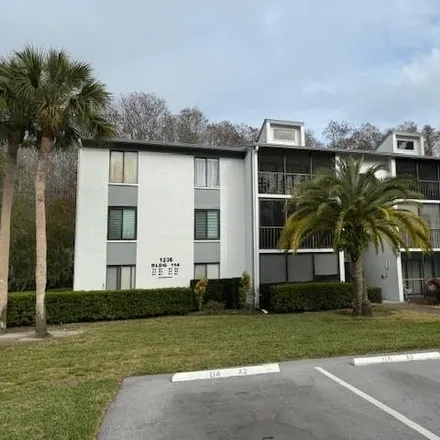 Rent this 2 bed condo on 1260 Pine Ridge Circle West in East Lake, FL 34688