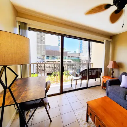 Rent this 1 bed condo on 2140 Kuhio Ave