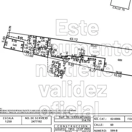 Buy this 7 bed house on identik deportivos in Calle 60 598, 97000 Mérida