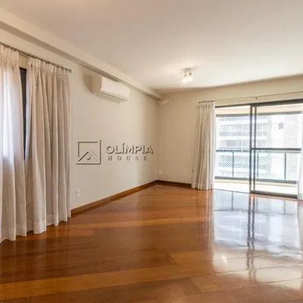 Rent this 3 bed apartment on Rua Marques de Inhambuque 36 in Indianópolis, São Paulo - SP
