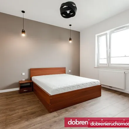 Rent this 1 bed apartment on Rozłogi 14a in 85-179 Bydgoszcz, Poland