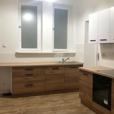 Rent this 1 bed apartment on Aleja Harcerzy Legionistów in 90-009 Łódź, Poland