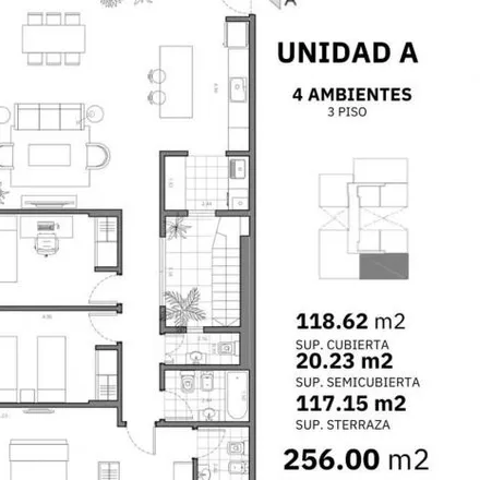 Buy this 3 bed townhouse on Avenida General Mosconi 3801 in Villa Devoto, C1419 GGI Buenos Aires