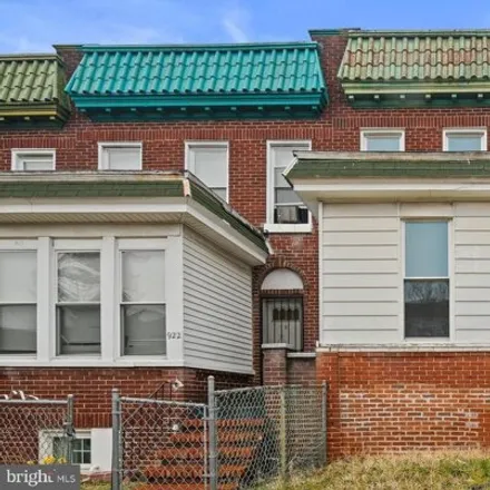 Buy this 4 bed house on 924 Bonaparte Ave in Baltimore, Maryland
