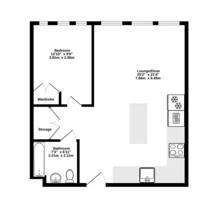 Image 3 - Foss Islands Cycle Route, York, YO31 8JJ, United Kingdom - Apartment for rent