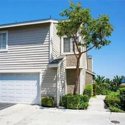 Rent this 3 bed townhouse on 7449 Skyline Drive in Los Alamitos Junction, Stanton