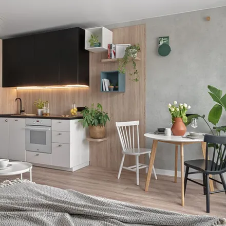 Rent this 1 bed apartment on Aleja Rzeczypospolitej 23 in 80-463 Gdansk, Poland