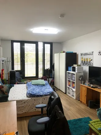 Rent this 1 bed apartment on Tanzschule Müller Merkt in Neckarstraße 14, 64283 Darmstadt-Mitte