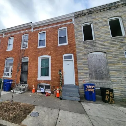 Buy this 3 bed townhouse on 2225 Ashton Street in Baltimore, MD 21223
