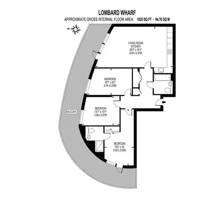 Image 9 - Lombard Wharf, 12 Lombard Road, London, SW11 3FU, United Kingdom - Apartment for rent