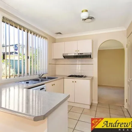 Rent this 4 bed apartment on 10 Teawa Crescent in Glenwood NSW 2768, Australia