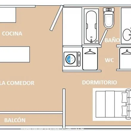 Buy this 1 bed apartment on Calle Los Mirtos 590 in Lince, Lima Metropolitan Area 15046