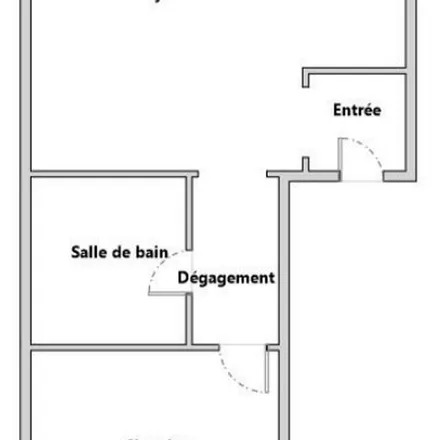 Rent this 2 bed apartment on FR*55C*P92140*CLM*BECLERE in Place de Ferrari, 92140 Clamart