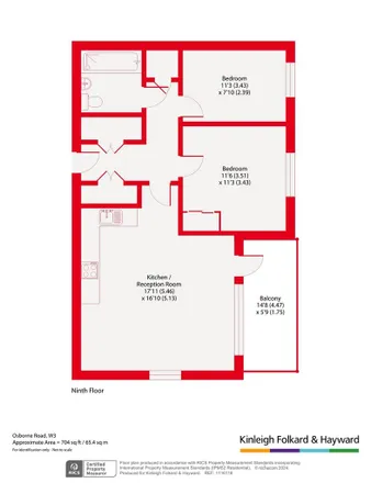 Image 9 - Akenside House, Corbet Gardens, London, W3 8PQ, United Kingdom - Apartment for rent