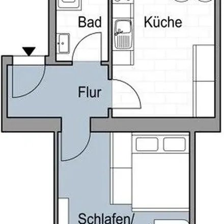 Rent this 1 bed apartment on Immeo Wohnen Service GmbH in Münsterstraße 46, 40476 Dusseldorf