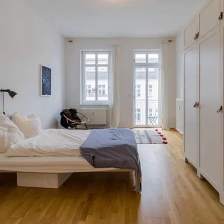 Rent this 1 bed apartment on Dirschauer Straße 10B in 10245 Berlin, Germany