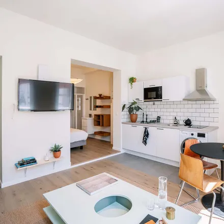 Rent this studio apartment on Rue Jourdan - Jourdanstraat 50 in 1060 Saint-Gilles - Sint-Gillis, Belgium