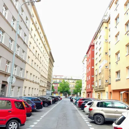 Rent this 1 bed apartment on Viklefova 1811/16 in 130 00 Prague, Czechia