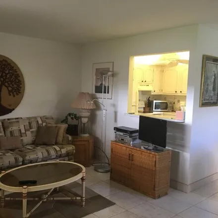Rent this 1 bed condo on 99 Saxony C in Delray Beach, Florida