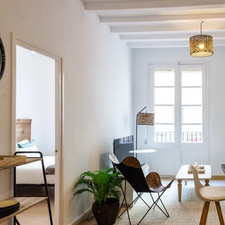 Rent this 2 bed apartment on 54 - Sant Oleguer in Carrer de Sant Oleguer, 08001 Barcelona