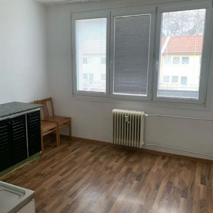 Rent this 1 bed apartment on Sousoší Nejsvětější Trojice in Náměstí Míru, 377 01 Jindřichův Hradec