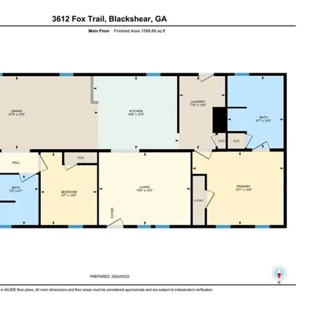 Image 2 - 3626 Fox Trail, Blackshear, GA 31516, USA - Apartment for sale