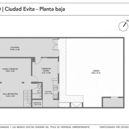 Buy this 3 bed house on El Charrúa 2180 in Partido de La Matanza, B1778 FQA Ciudad Evita