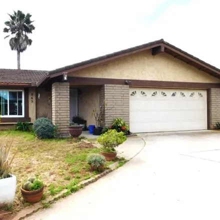 Rent this 3 bed house on 865 Montview Drive in Escondido, CA 92025
