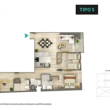 Buy this 3 bed apartment on Seguro Integral de Salud - SIS in Avenida Carlos Gonzalez 212, San Miguel