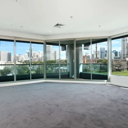 Rent this 2 bed apartment on Domain Apartments in 22-40 Sir John Young Crescent, Woolloomooloo NSW 2000