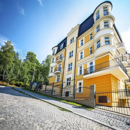 Rent this 1 bed apartment on Zeyerova 716/5a in 353 01 Mariánské Lázně, Czechia