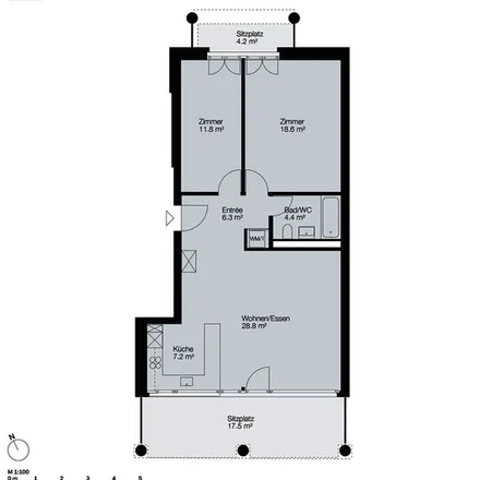 Rent this 4 bed apartment on Sportweg 7 in 6011 Kriens, Switzerland