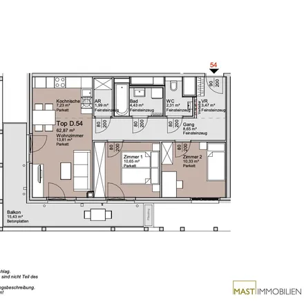 Buy this 3 bed apartment on Vienna in Mühlschüttel, VIENNA