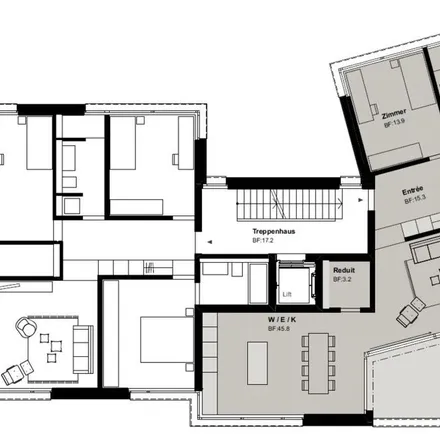 Rent this 5 bed apartment on Wirtlen in Grüneggweg 10, 6280 Hochdorf