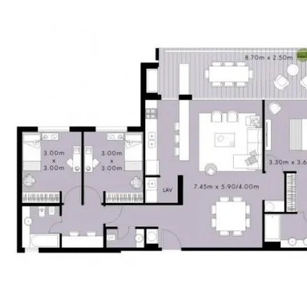 Buy this 3 bed apartment on Blanco Encalada 1355 in Belgrano, C1428 EHA Buenos Aires