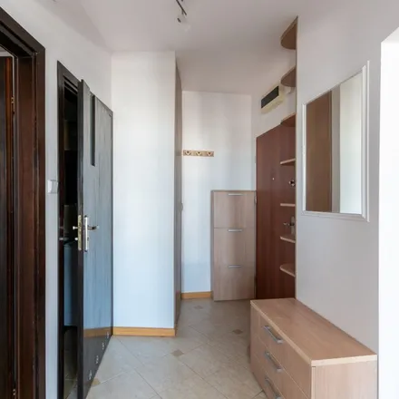 Rent this studio apartment on Jana Pawła Woronicza 80 in 02-092 Warsaw, Poland