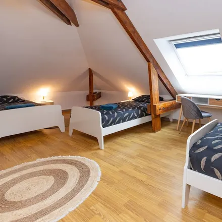 Rent this 4 bed house on Paimpont in Rue du Chevalier Lancelot du Lac, 35380 Paimpont