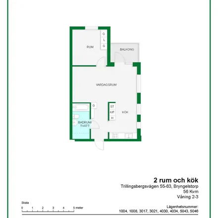 Image 1 - Trillingsbergsvägen, 611 61 Nyköping, Sweden - Apartment for rent