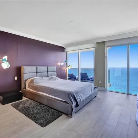 Rent this 3 bed condo on Ocean Two Condominiums 2 in 19111 Collins Avenue, Golden Shores