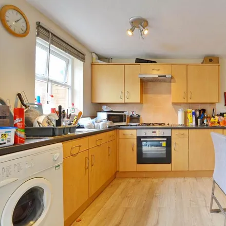 Rent this 4 bed townhouse on 14 Lancelot Road in Bristol, BS16 1WG