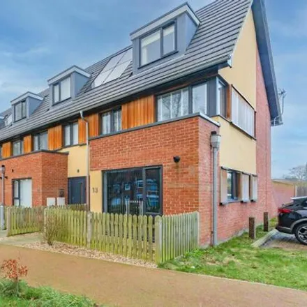 Buy this 3 bed townhouse on 18 Le Safferne Gardens in Norwich, NR3 4HW