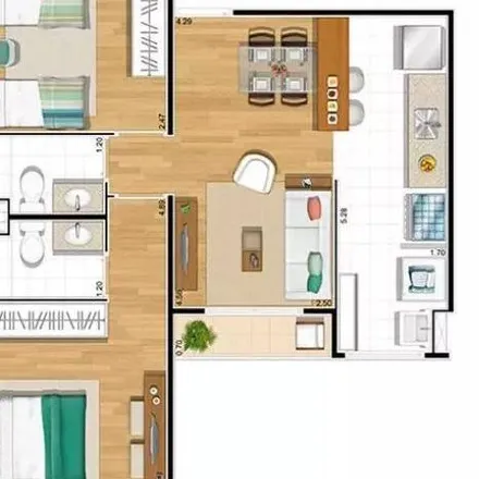 Buy this 2 bed apartment on Estrada Municipal Antônio João in Parque Viana, Barueri - SP