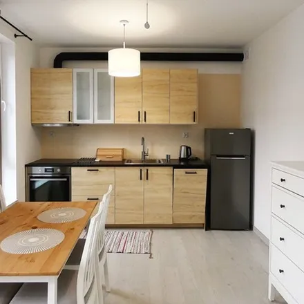 Rent this 1 bed apartment on Manu Park in Ogrodowa, 90-754 Łódź
