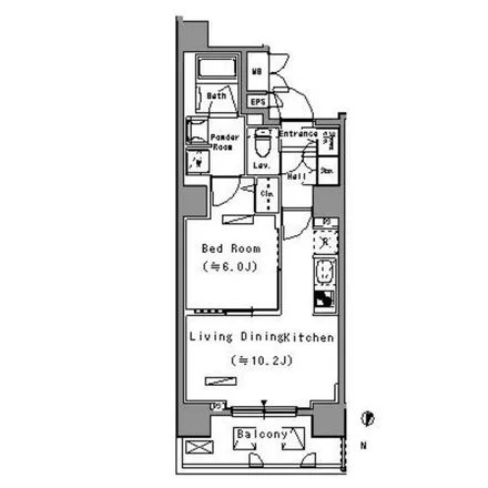 Image 2 - Park Axis Sumiyoshi, Kotobashi 5-chome, Sumida, 135-0001, Japan - Apartment for rent